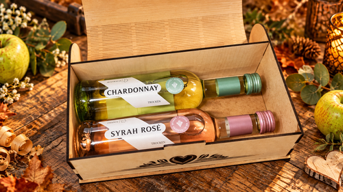 Personalisierte Hochzeitsbox aus Holz – Geschenkbox zur Hochzeit